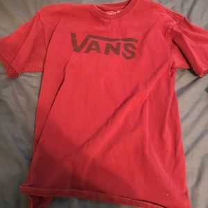 Vans Classic Red Men’s Short Sleeve T-shirt